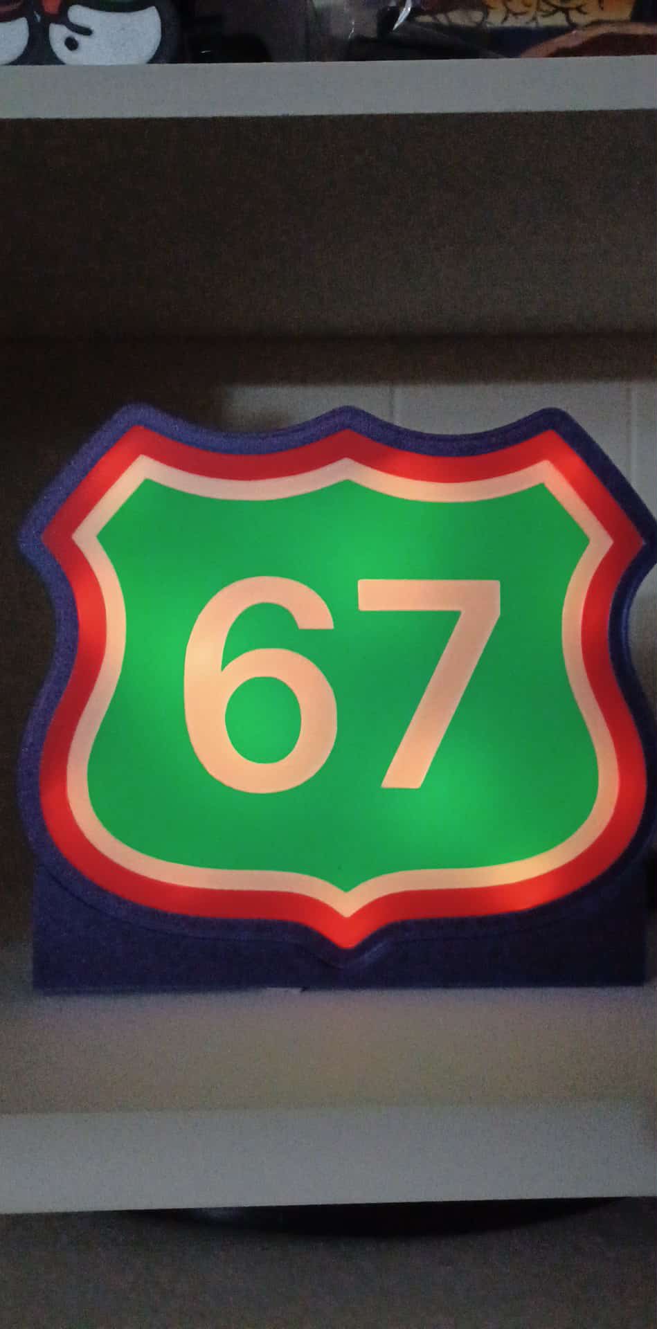 67 LED light box – custom 3D printed – Lit Layer Creations